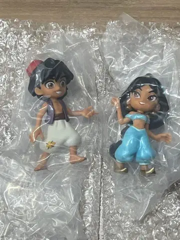 디즈니 피규어 palverse 알라딘 & 재스민 2개 세트