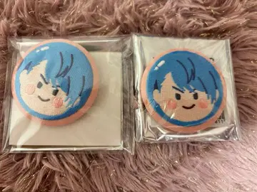 스타마이 트레이딩 자수 캔뱃지 아오야마 이츠키