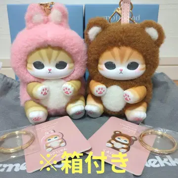 2체 세트 모프 샌드 mofusand 키라밋코 토끼 곰