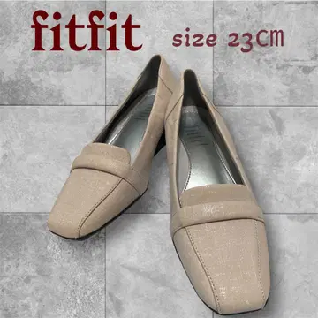 fitfit 스퀘어토 힐 니커 로모카신 23cm