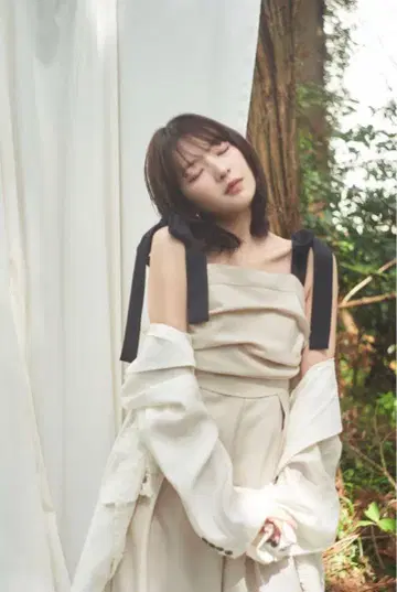 Andequal ribbon shoulder combinaison