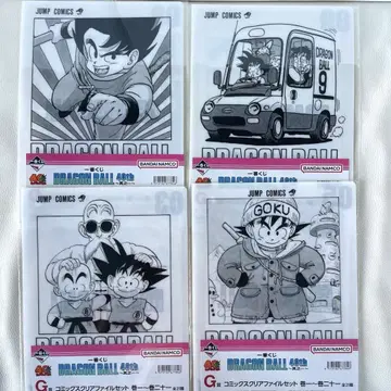 드래곤볼 클리어 파일 세트 40주년 G상