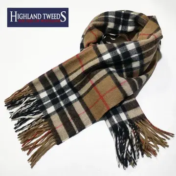 하이랜드 트위드 / 체크 무늬 머플러 / 익명 배송 / 무료배송