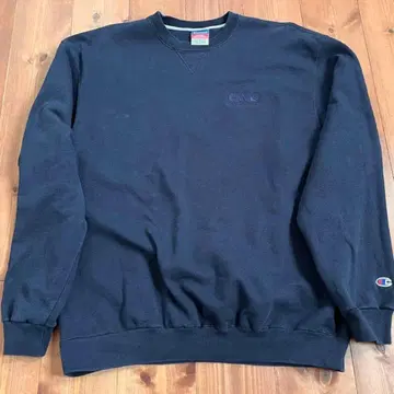 90s USA 챔피온 기업 로고 맨투맨 Mexico제 다크 네이비 XL