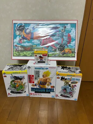 드래곤볼 40th 제일복권 피규어 세트