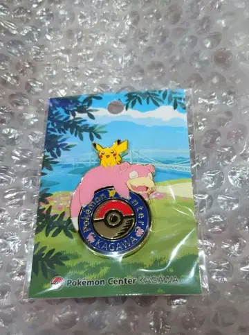 포켓몬 센터 카가와 한정판 야돈 피카츄 로고 핀즈