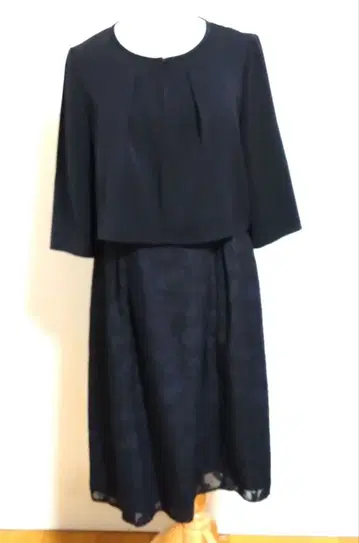 레이스 원피스 볼레로풍 네이비 포멀 13호 수험 학교 행사