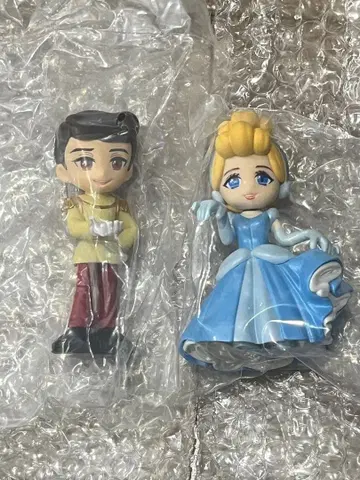 디즈니 피규어 palverse 신데렐라 & 왕자님 2세트