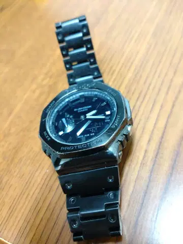 G-SHOCK GA-2100BB 블랙 손목시계