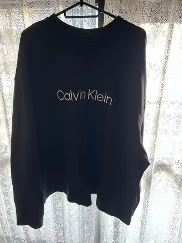 캘빈클라인 블랙 블랙 L 구제 의류 스웨트 40HM230 당일 발송