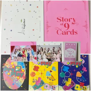 NiziU Story of 9 Cards & Pre Play 4장 세트