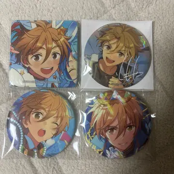앙스타 마시로 토모야 캔뱃지 앨범 4개 세트