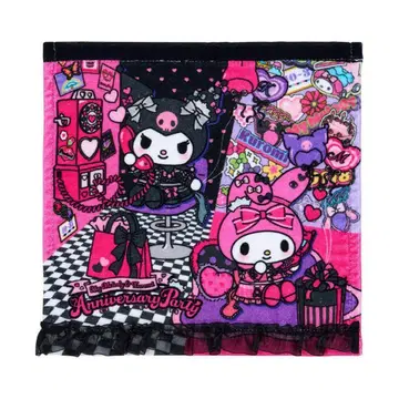 타월 프릴 마이멜로디 쿠로미 기념일 파티 퓨로 산리오