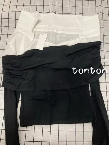 Notyourrose 레이어드 긴팔 상의