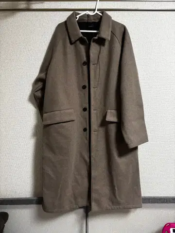 LUCY 브라운 체스터 코트 L