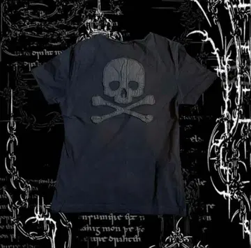 00s scull t-shirt opium black