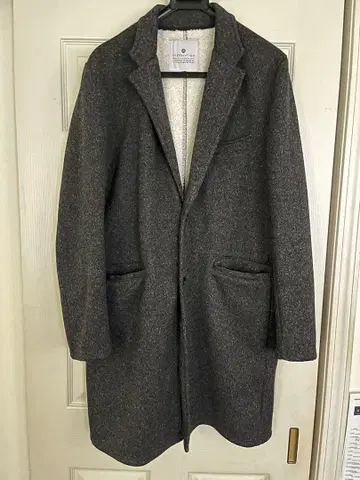 RESTORATION 그레이 롱 코트 LL