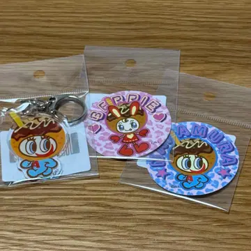 베리에짱 나카무라군 키링 스티커 나루미야 오사카 한정판