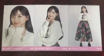 노기자카46 카와사키 사쿠라 브로마이드 샤기 앙상블