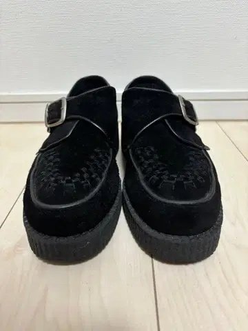 UNDERGROUND 블랙 스웨이드 버클 포함