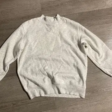 그레이 크루넥 트레이닝복