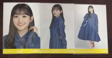 노기자카46 이치노세 미쿠 브로마이드 데님 원피스 컴프