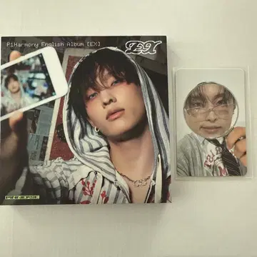 P1Harmony EX 컴팩트 CD 트레이딩 카드 기호 2