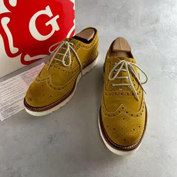 새상품급 박스 포함 GRENSON 글렌슨 5137 윙팁 부츠 경량