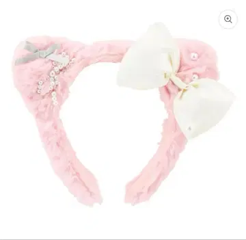 USJ 유니버셜 키티 펄 리본 머리띠