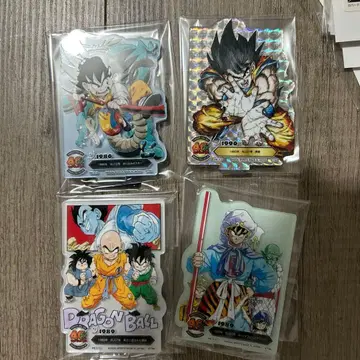 제일복권 드래곤볼 40th F상 ACLLECT 4종 세트 시크릿