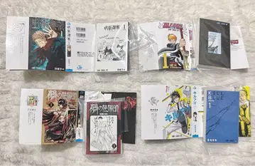 주술회전 키루아오 BLEACH 4개 세트 콩 가샤본 주간 소년 점프