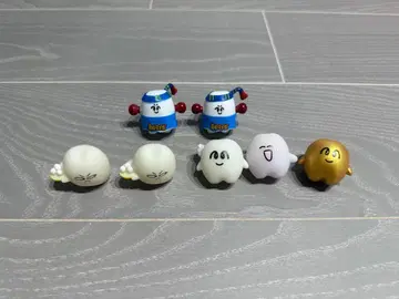 치아 만화 소프트 비닐 마스코트 7개 세트