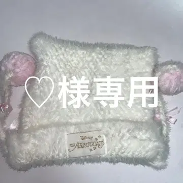 디즈니 마리 팬캡 니트 모자 폼폼 퍼 올스마일 캣