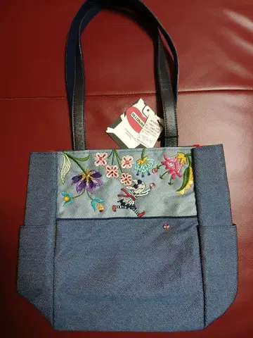 알베로베로 꽃과 돼지님 숄더백