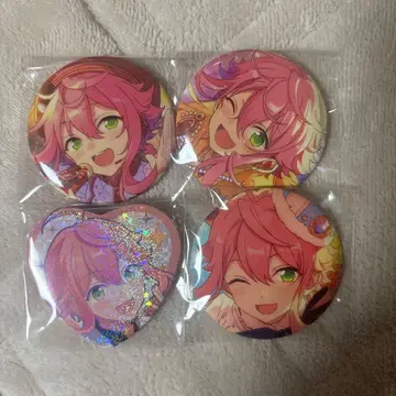 앙스타 히메미야 토리 하트 캔뱃지 4개 세트 묶음 판매