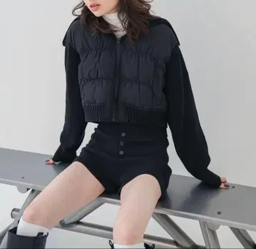 DIANTE 니트 다운 미사용