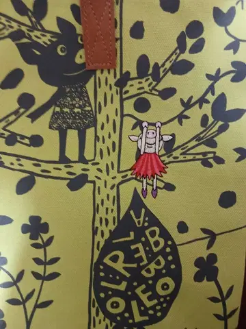 알베로베로 돼지 자수 숄더백 택 포함 미사용 새상품