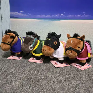 서러브레드 컬렉션 말 의류 마스코트 볼 체인 3종 세트