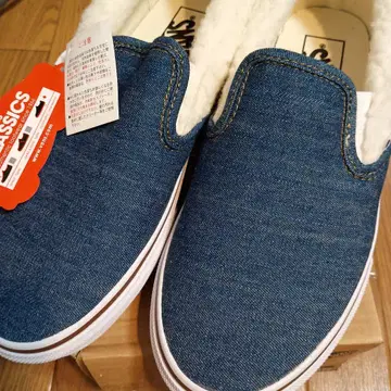 VANS V98CF REMIX 슬립온 24.5cm 인디고