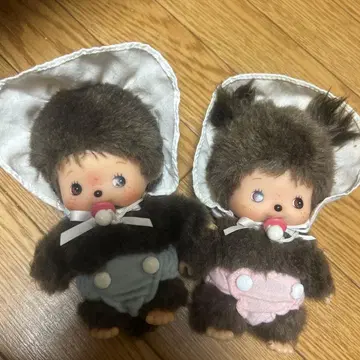 봉제 인형 2체 세트 아기 디자인