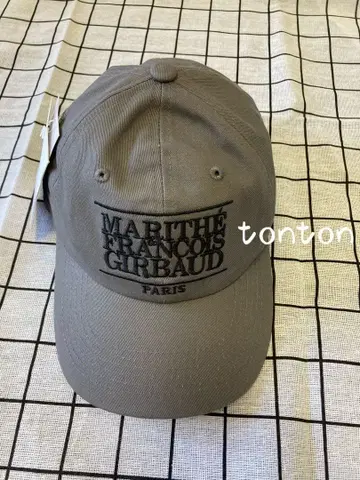 MARITHE FRANCOIS GIRBAUD 야구 모자 그레이