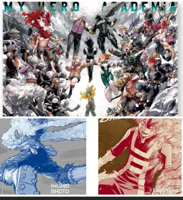 히로아카 원화전 키 비주얼 포스터 토도로키 쇼토 포스터 3장 세트