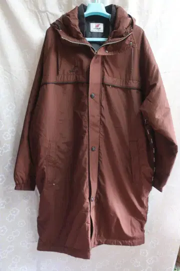 코트 롱 코트 브라운 계열 L?