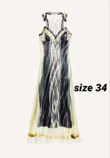 H&M x 글렌 마틴스 롱 원피스 size 34