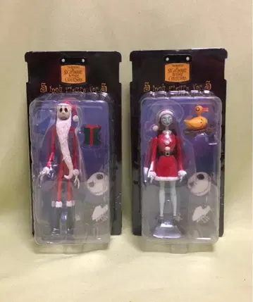 미개봉 새상품! 나이트메어 비포 크리스마스 산타 잭과 샐리!