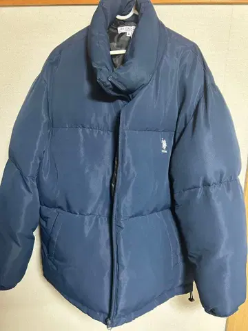 U.S. POLO ASSN. 네이비 다운 자켓 M