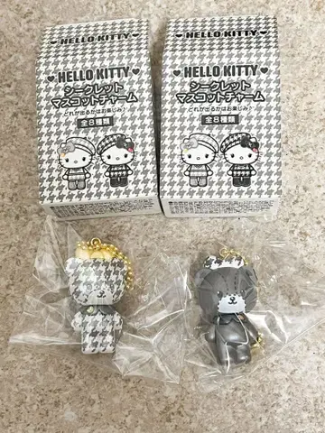 산리오 헬로키티 시크릿 마스코트 참 타이니 참 2개