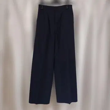 인디비 INDIVI 와이드 팬츠 슬랙스 네이비 36