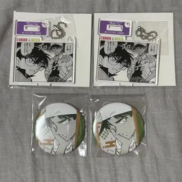 명탐정 코난 코난랜드 캔뱃지 나가노 시리즈 하인성(핫토리 헤이지) 세트