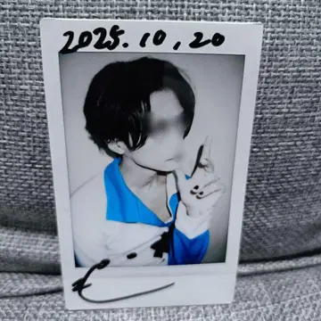 야자와 모토하루 친필 사인 폴라로이드 마이너스 인생 오케스트라